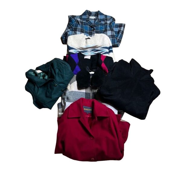 7 Item Pendleton Bundle Womens Medium - Picture 1 of 15
